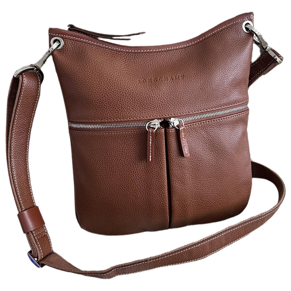 Leather crossbody bag