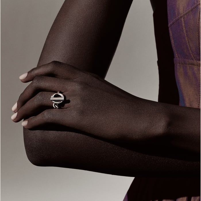 Sans Coloris Croisette Ring, Small Model