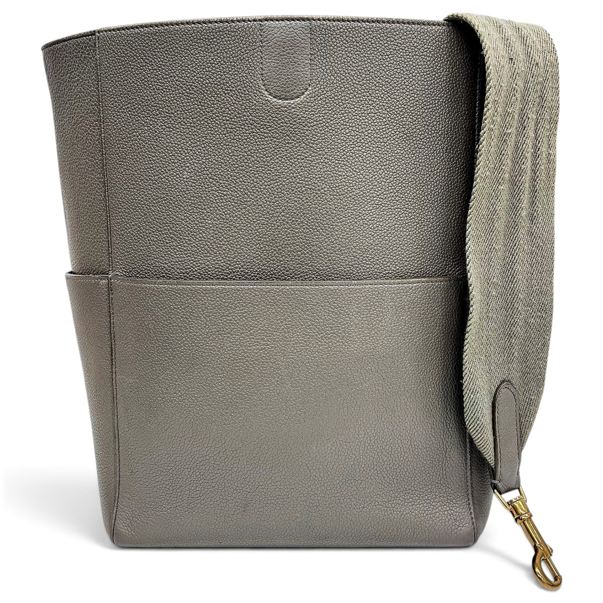 Seau Sangle leather tote