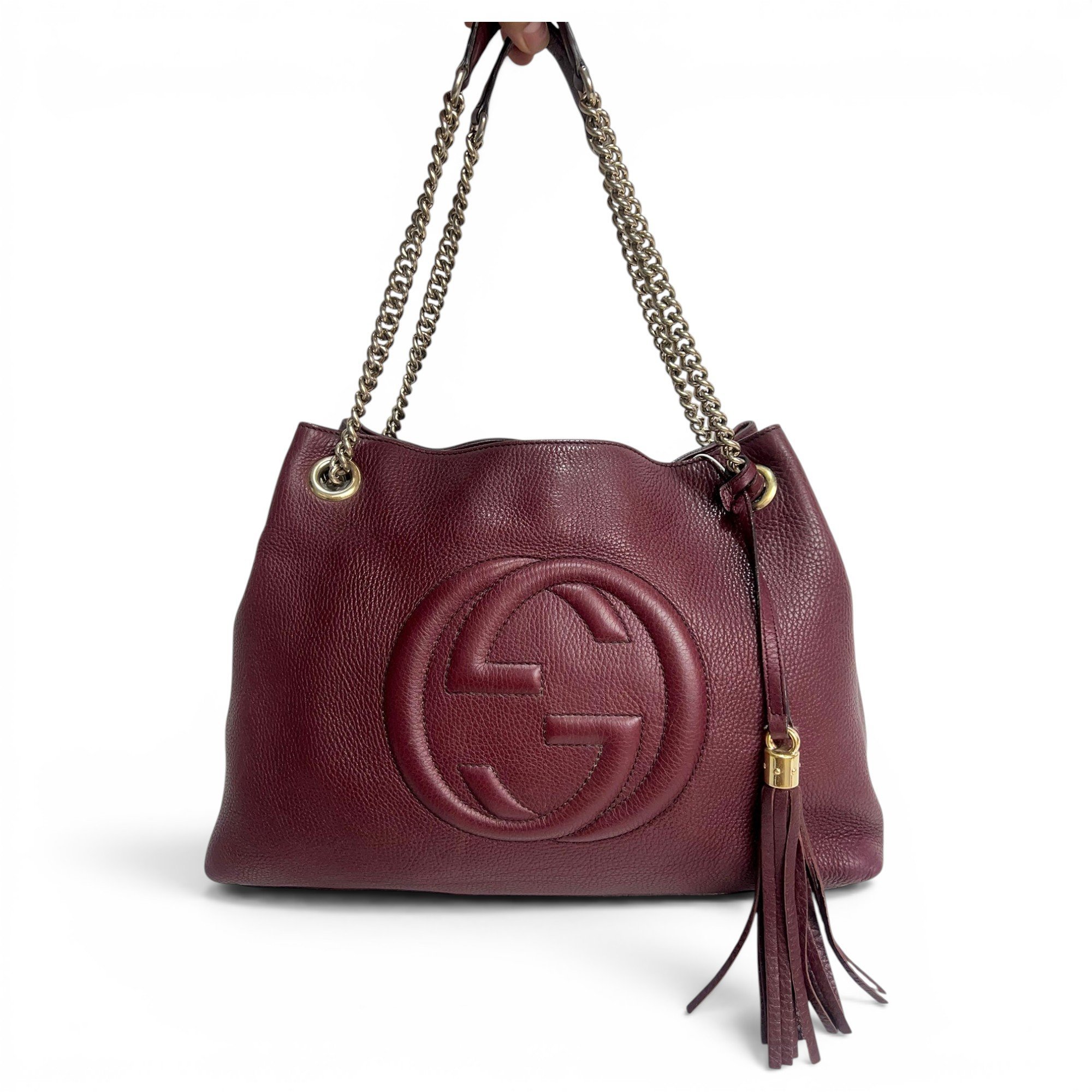 Soho leather tote