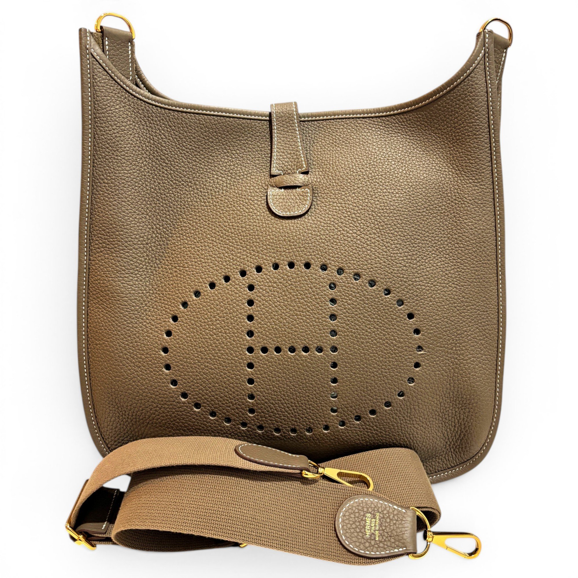 Evelyne leather crossbody bag