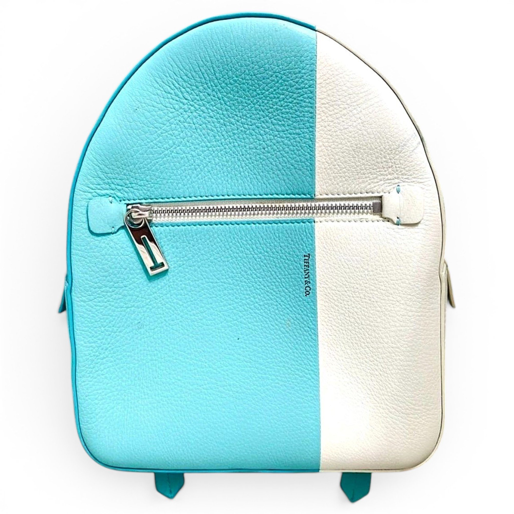Leather backpack