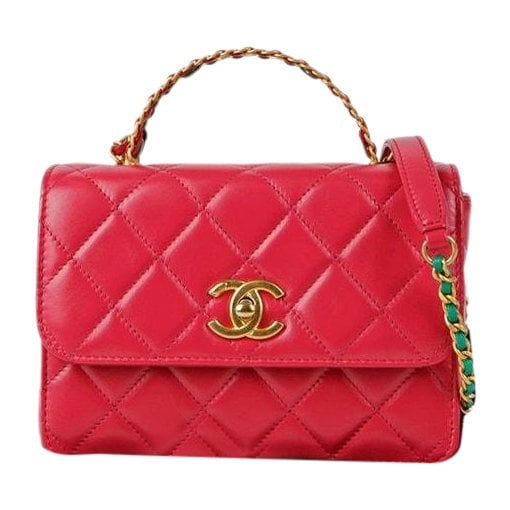 Leather handbag