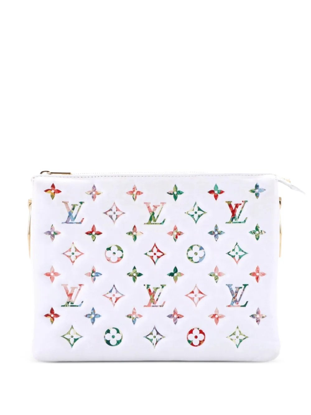 Coussin Bag Monogram Flower Embossed Lambskin PM crossbody bag