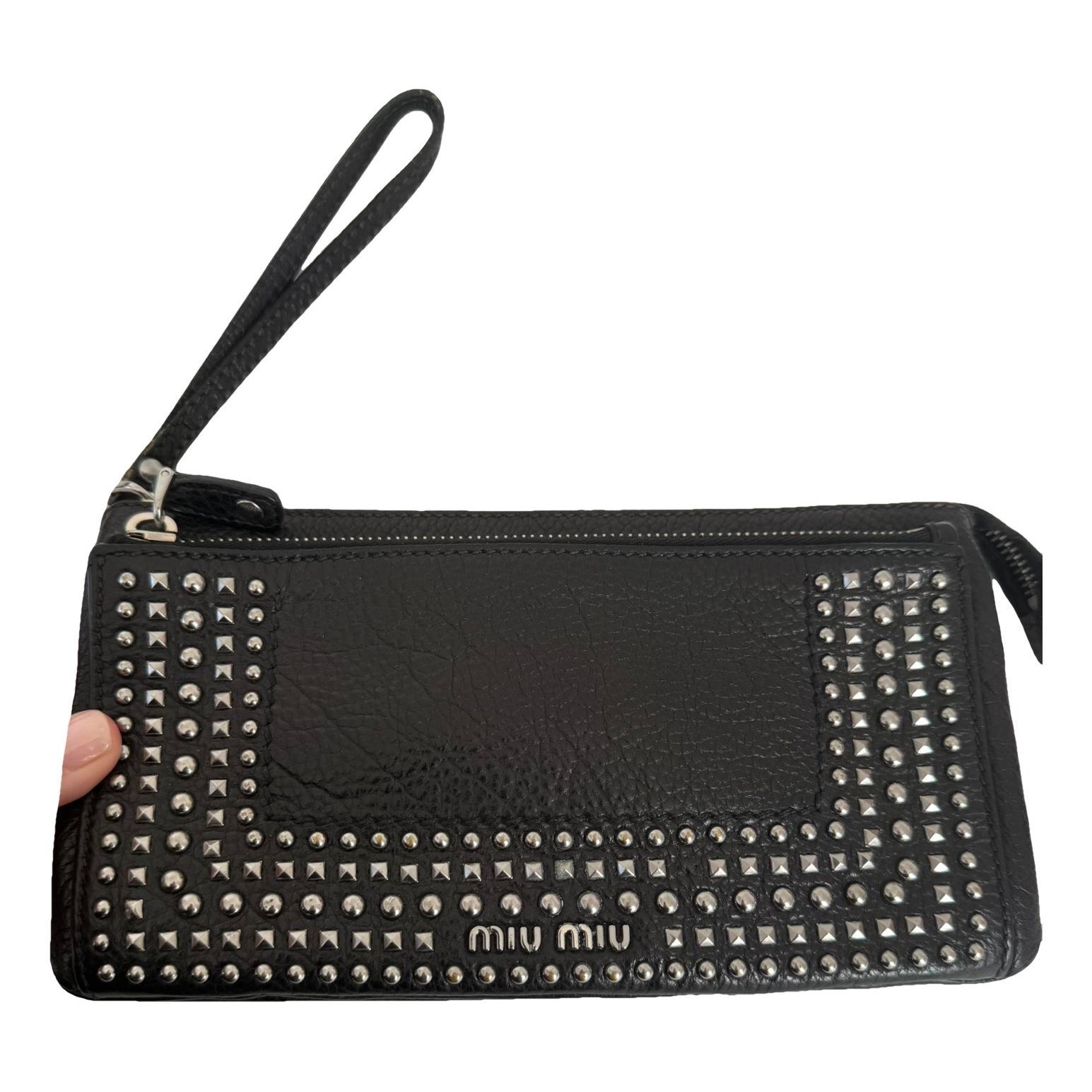 Leather mini bag