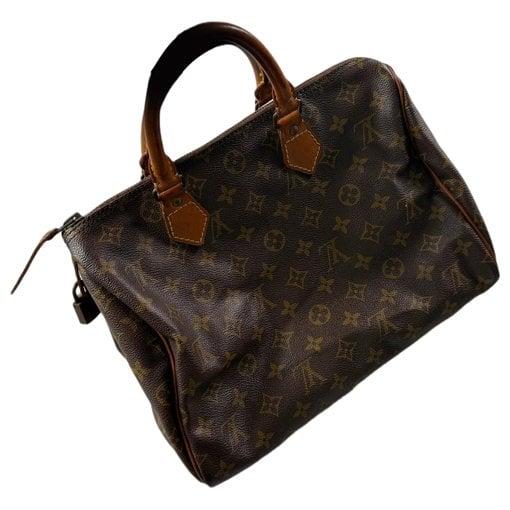 Speedy leather handbag