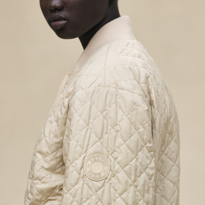Beige Pierre d'Istrie "Cahier Du Colporteur" Reversible Jacket