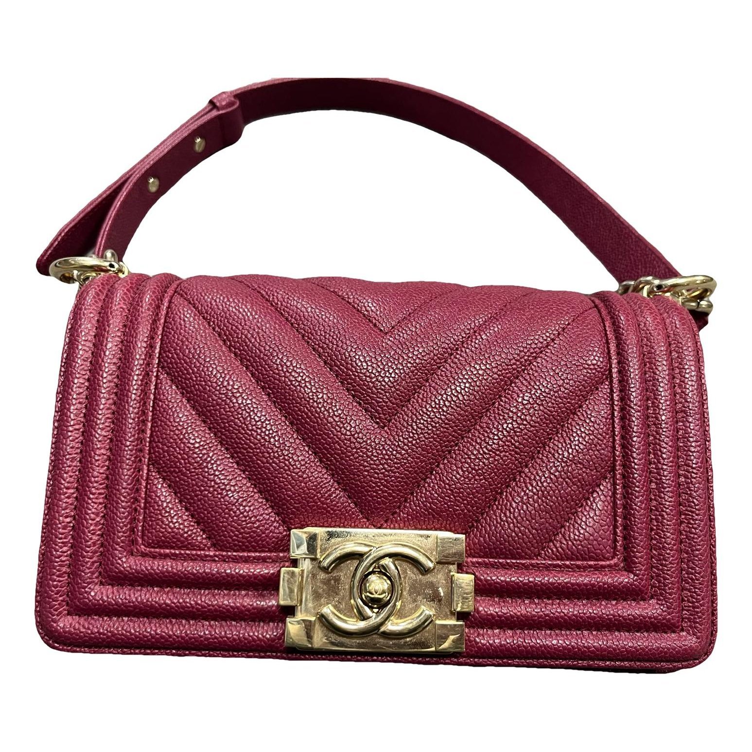 Boy leather crossbody bag