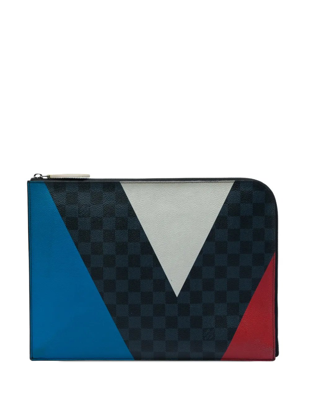 2016 Damier Cobalt Americas Cup Pochette Jour GM clutch bag