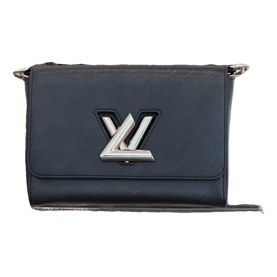 Twist leather handbag