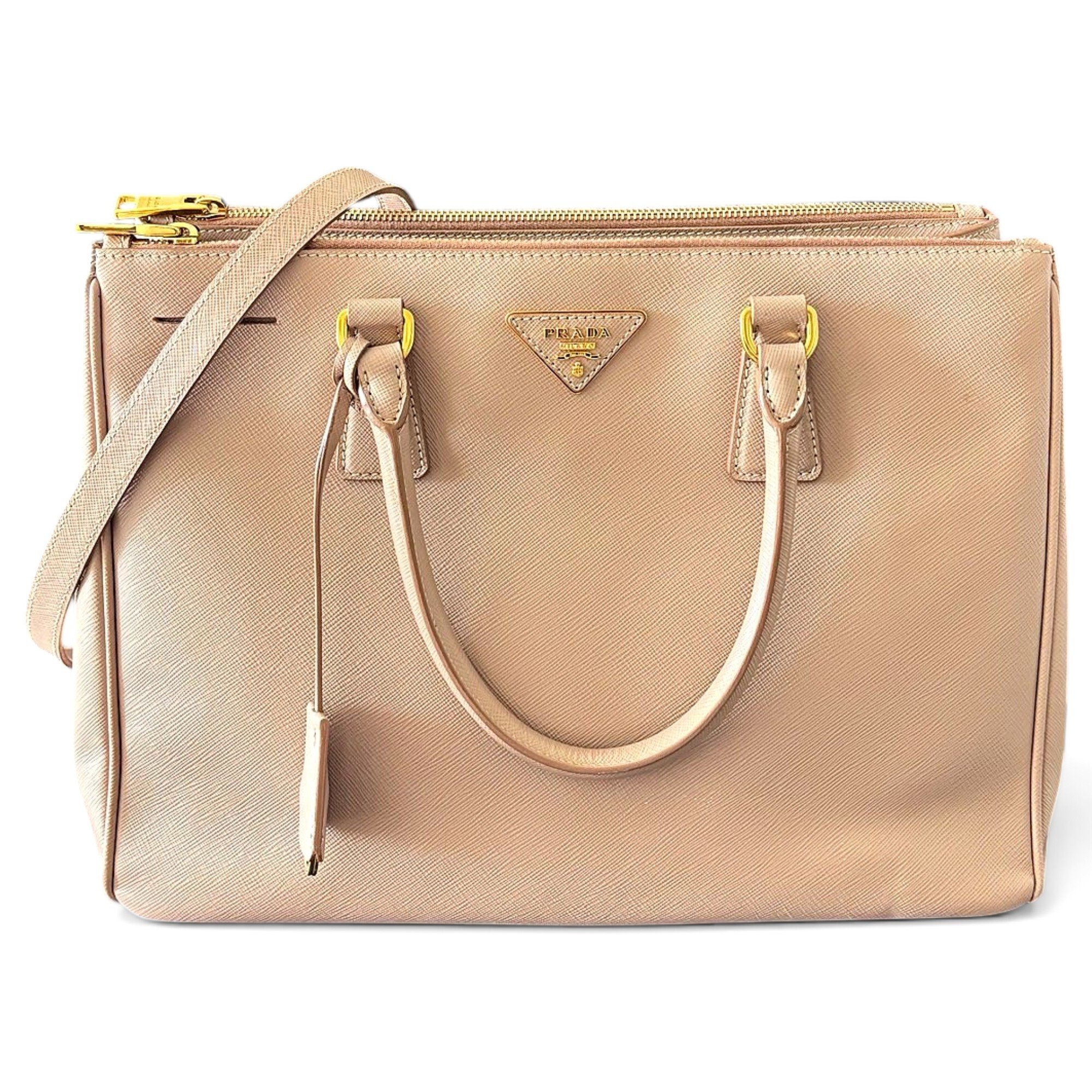 Galleria leather handbag