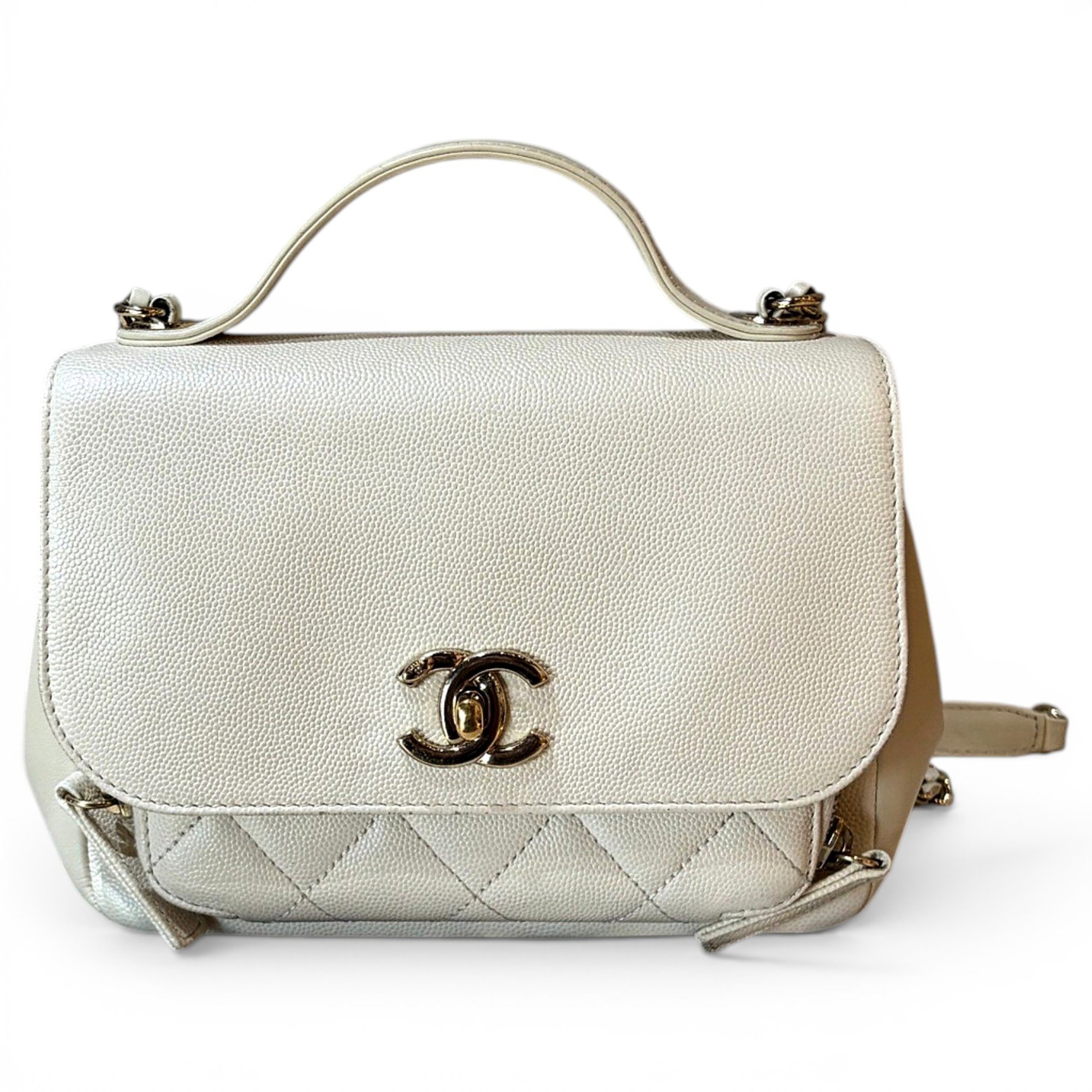 Business Affinity leather handbag