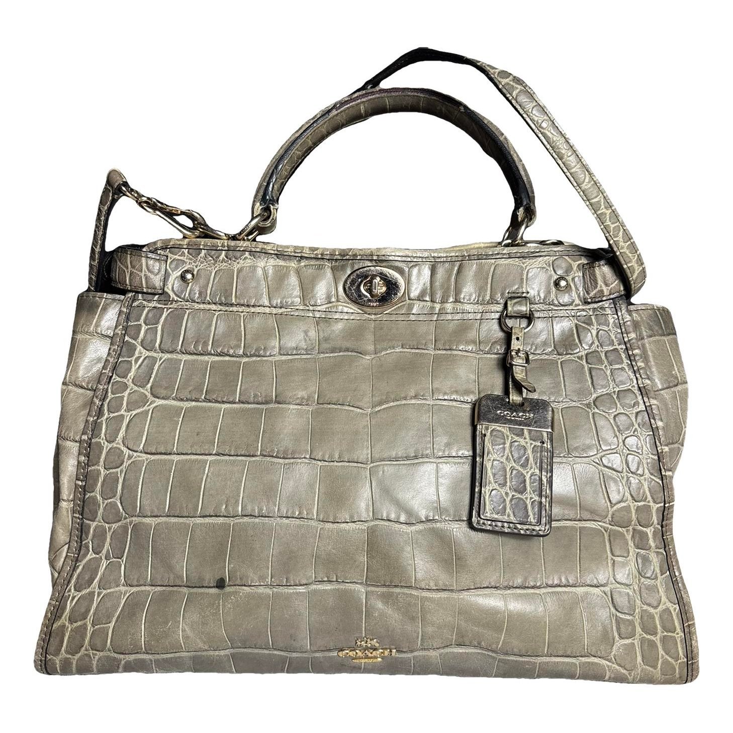 Leather handbag