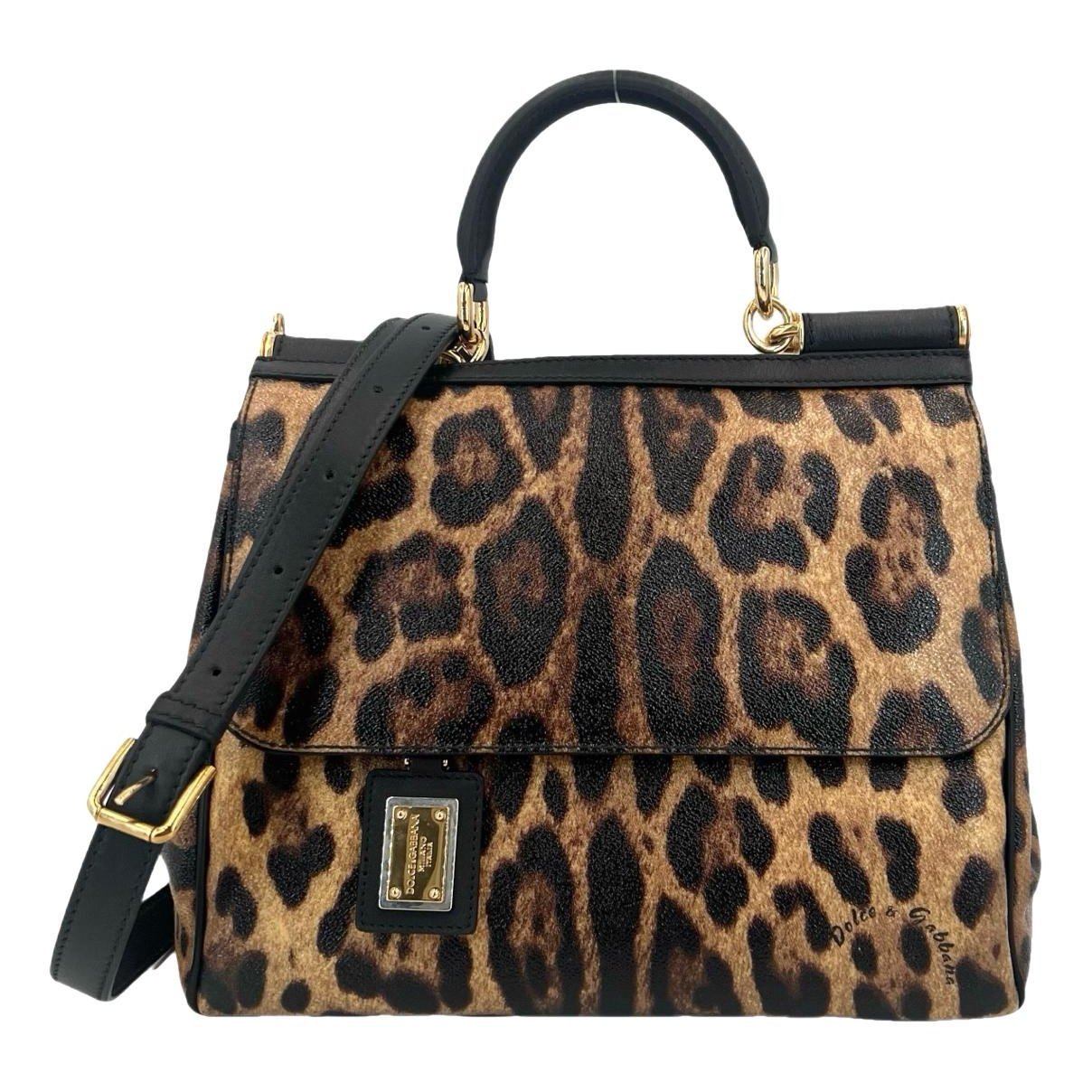 Leather handbag