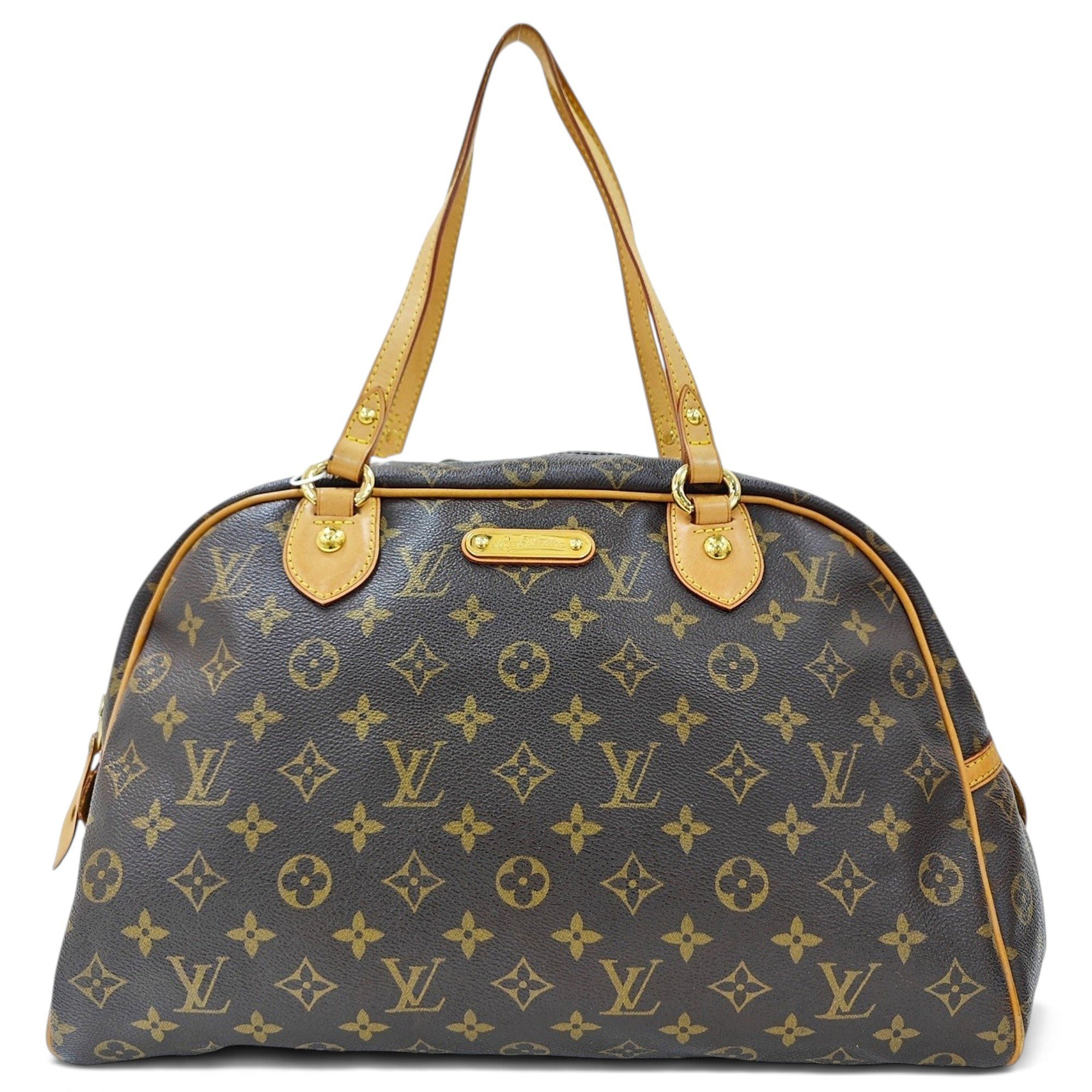 Montorgueil leather handbag