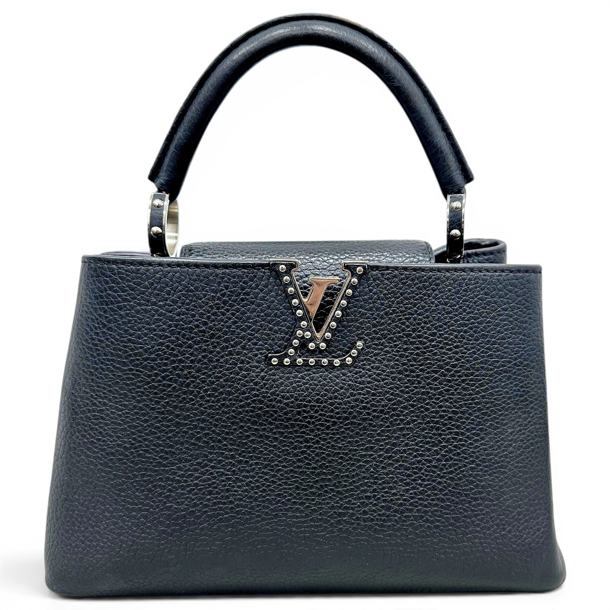 Capucines leather handbag