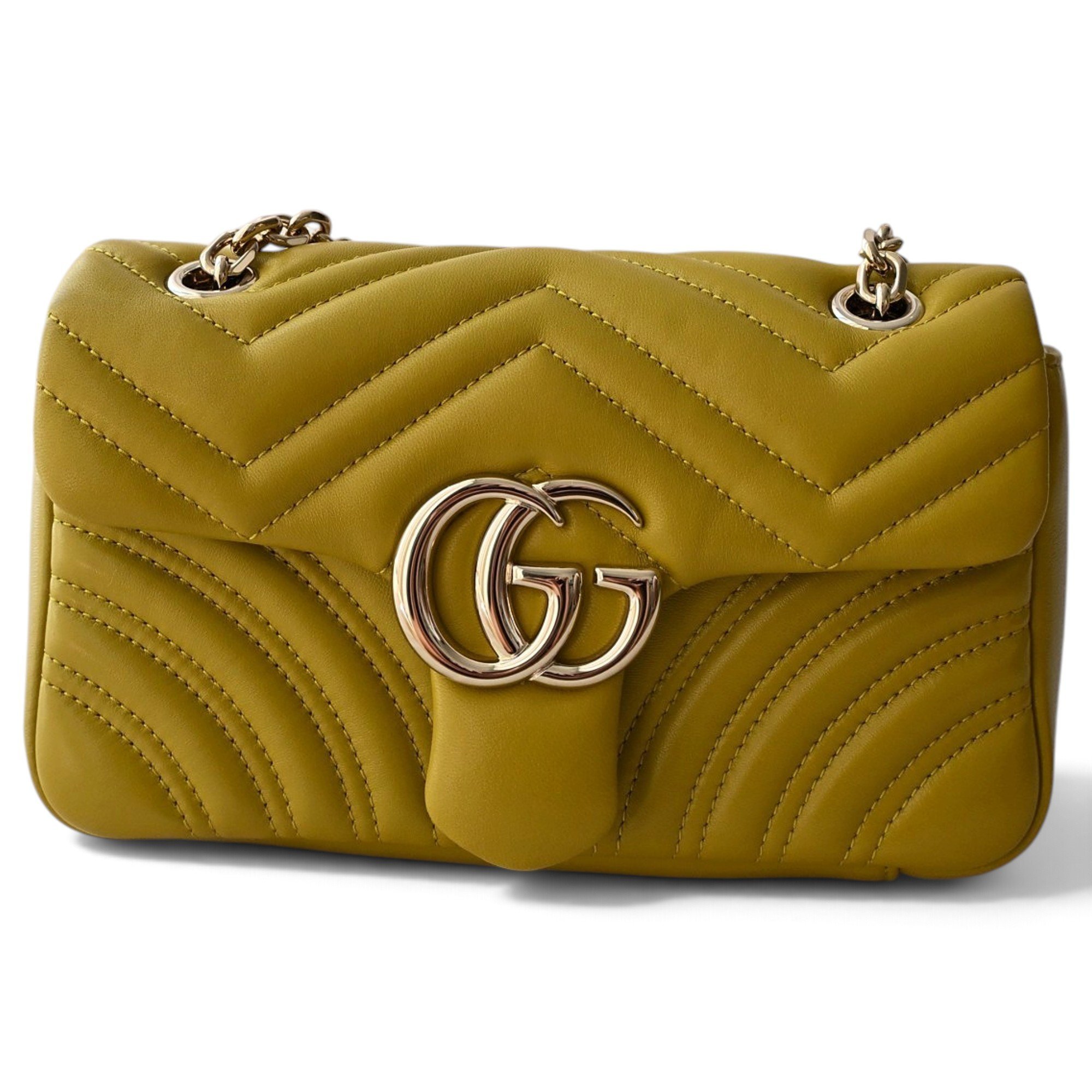 GG Marmont Flap leather handbag