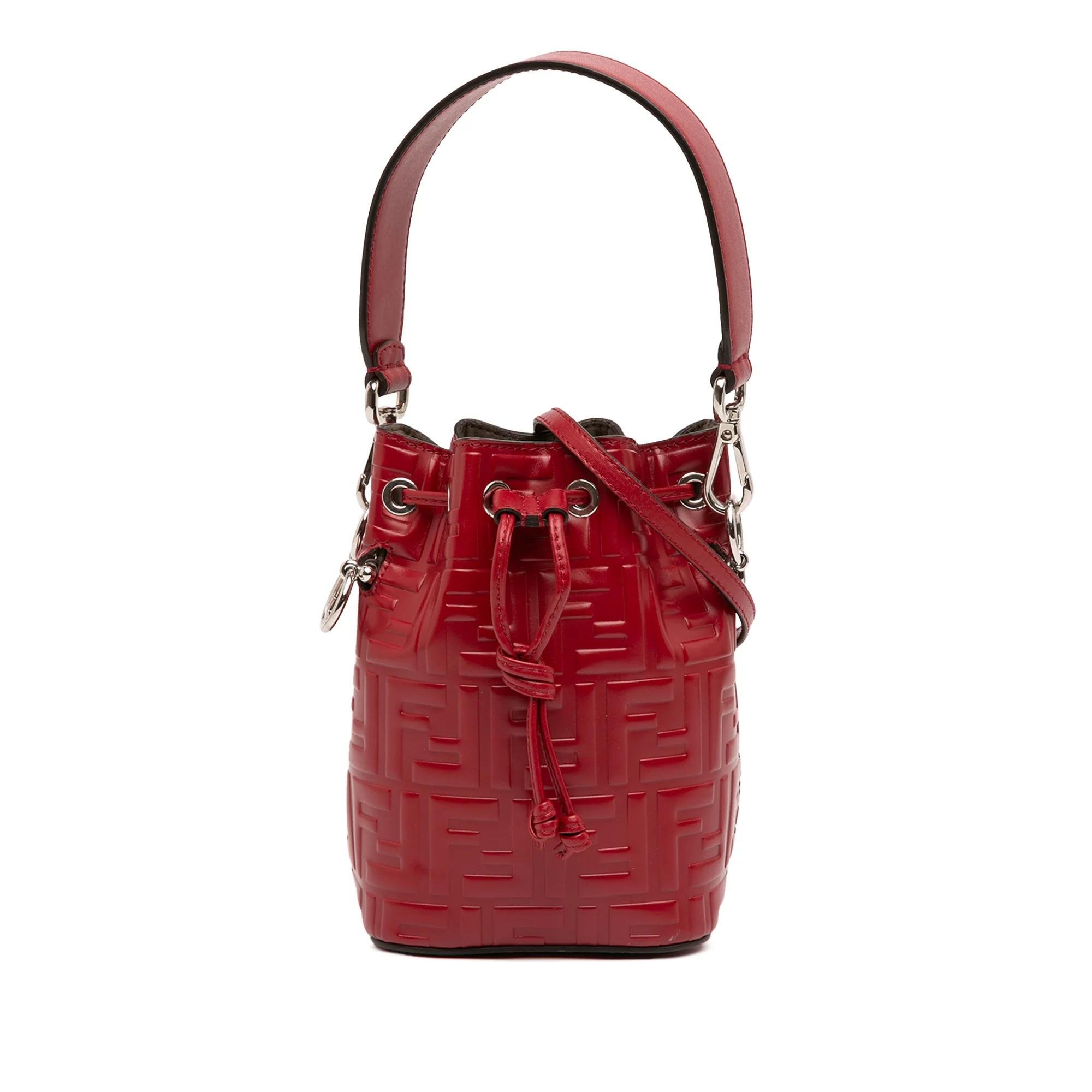 Mon Trésor leather handbag