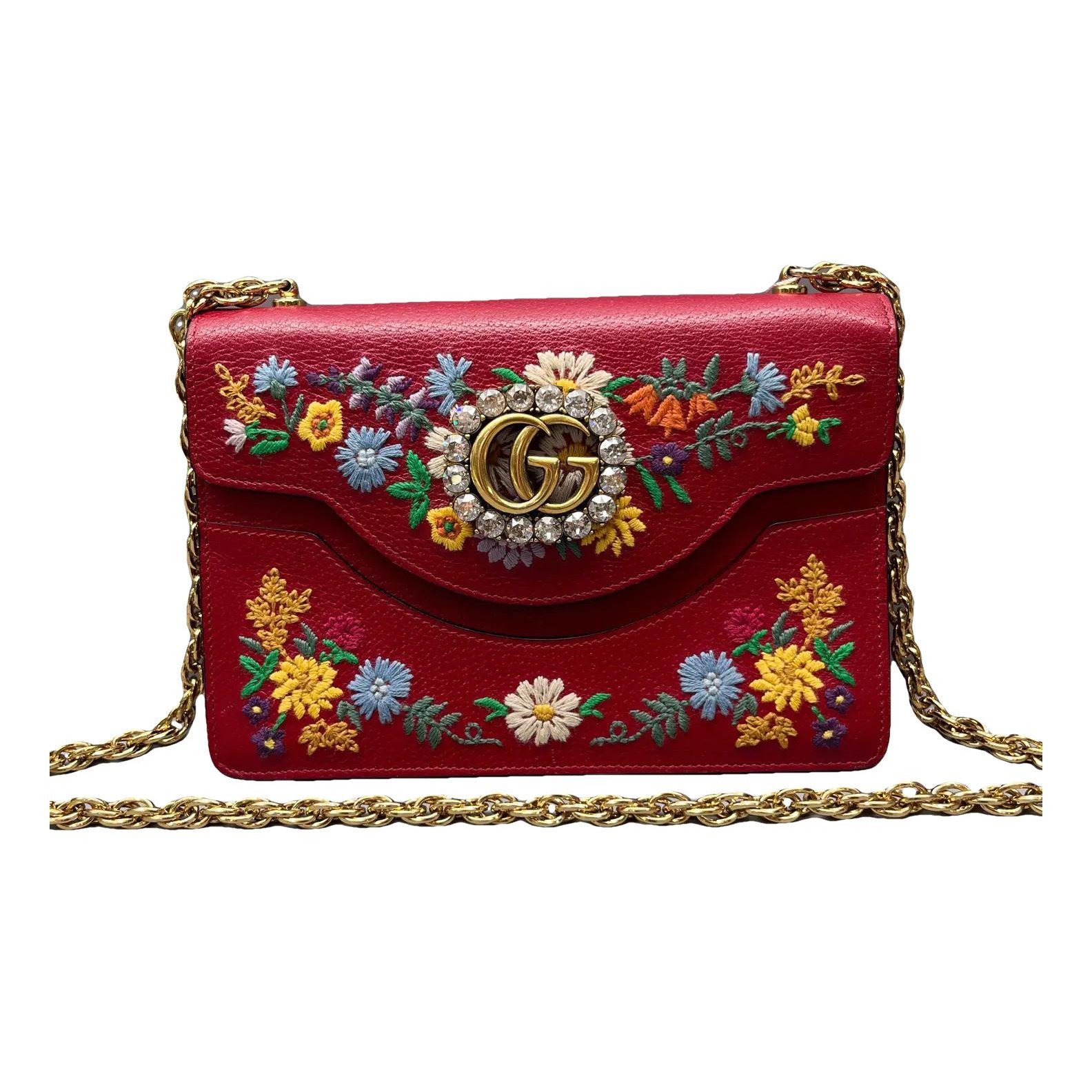 Leather crossbody bag