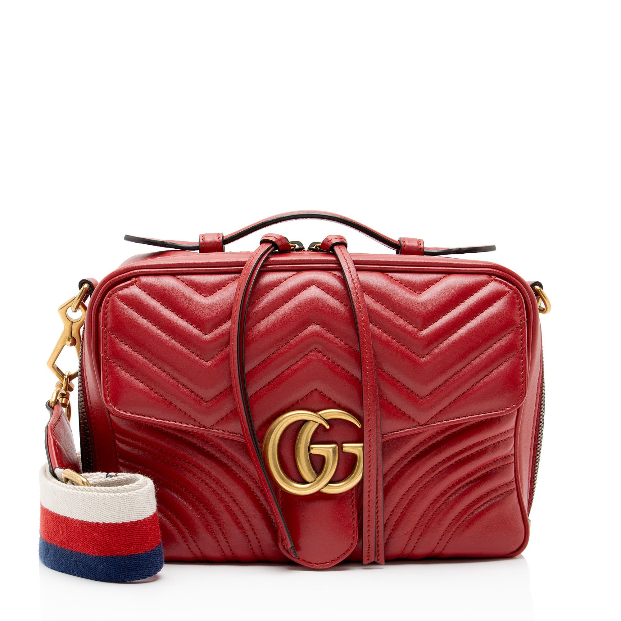 Marmont leather satchel