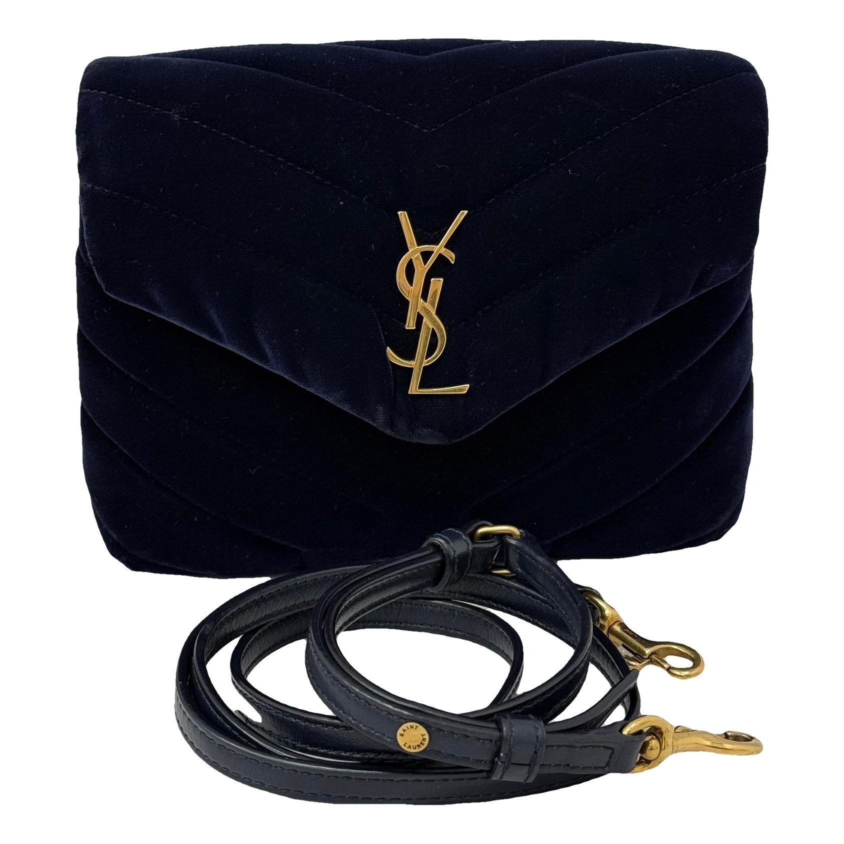 Loulou Toy velvet handbag
