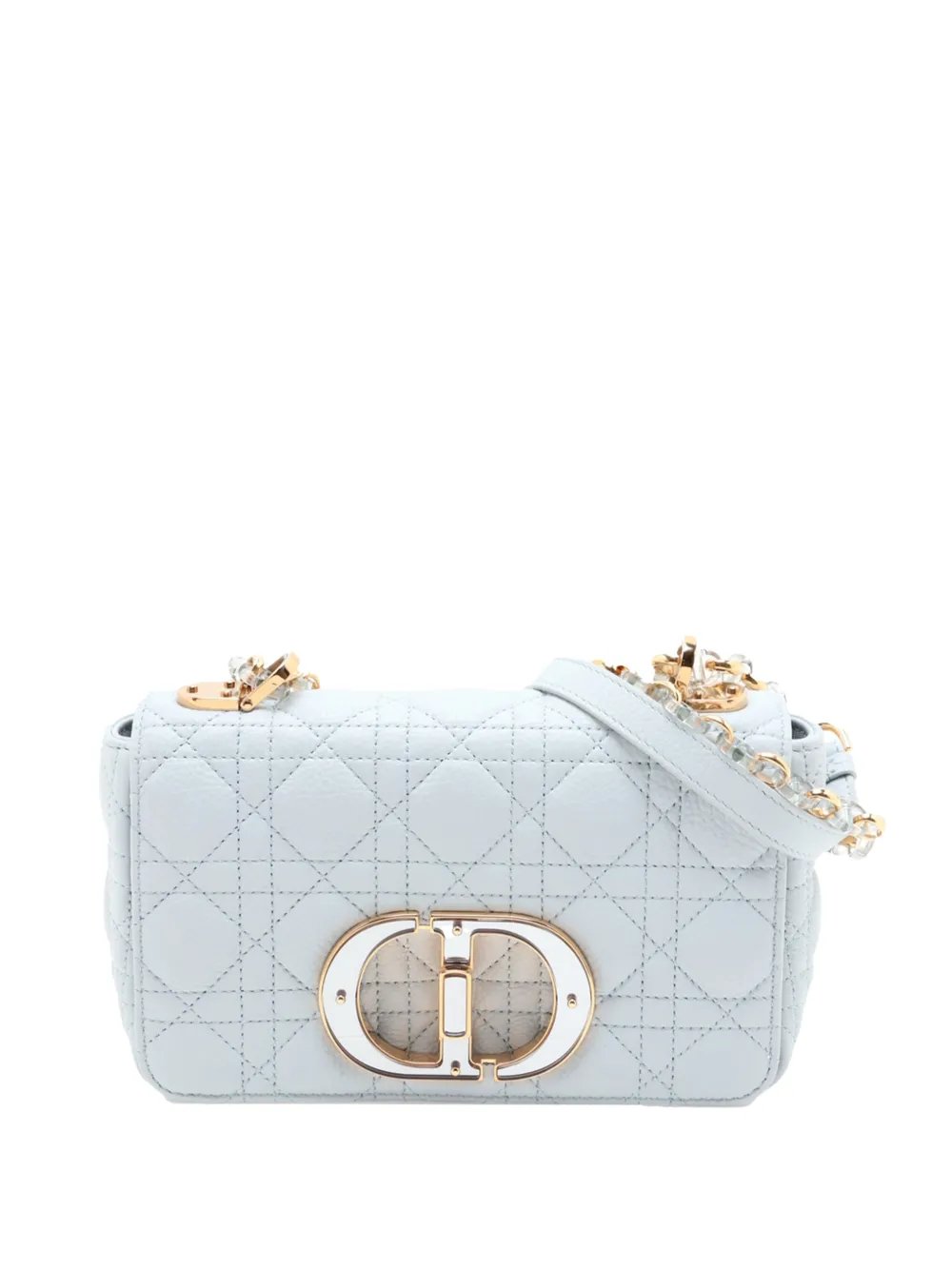 2000-2026 Small Lambskin Cannage Caro crossbody bag