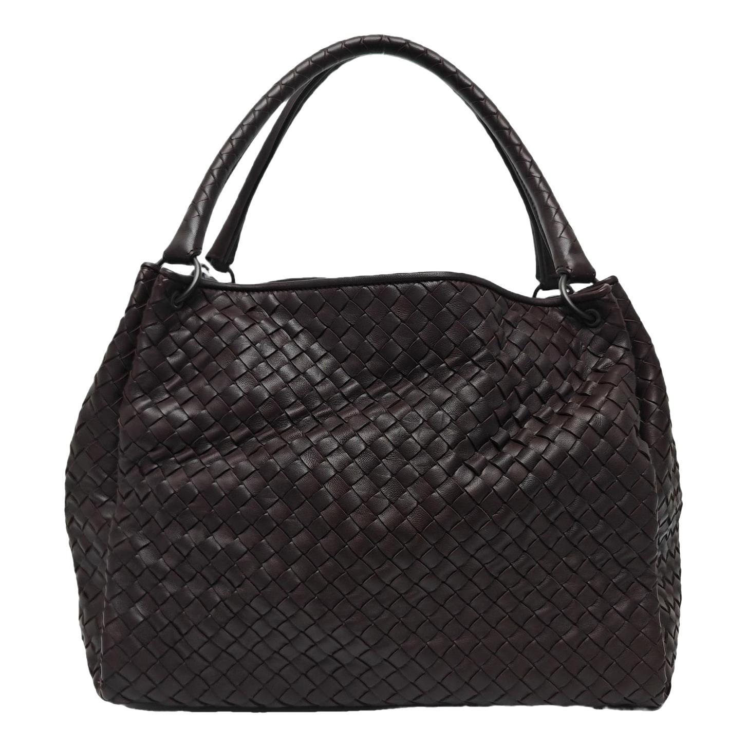 Parachute leather handbag