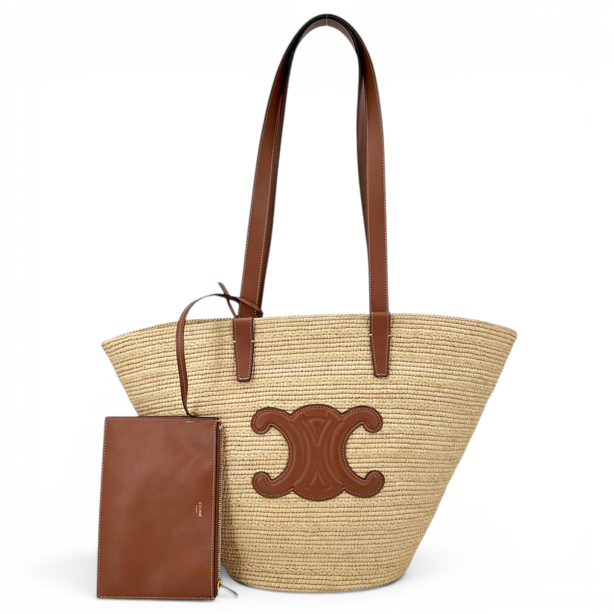 Triomphe cloth handbag