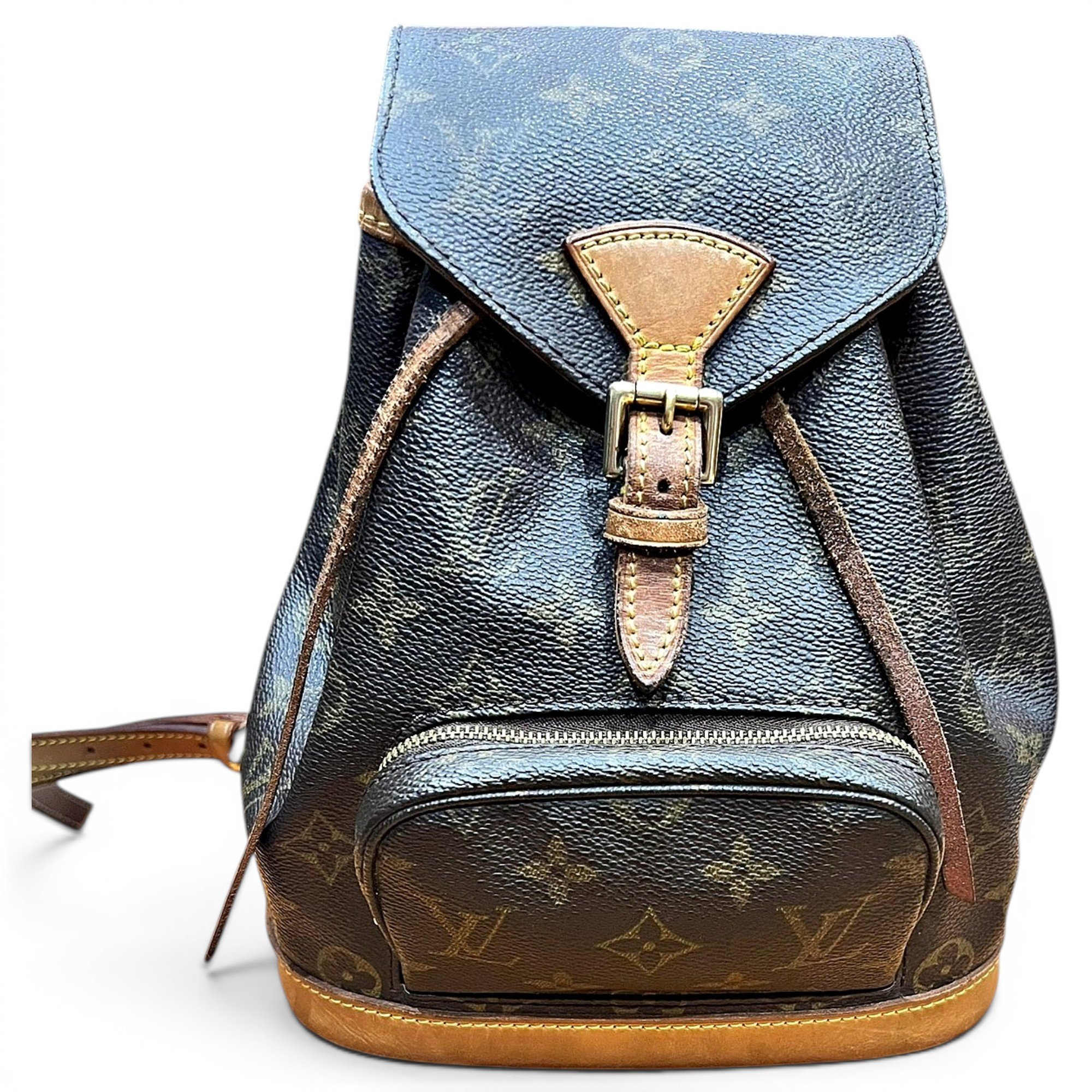 Louis Vuitton Montsouris Vintage cloth backpack