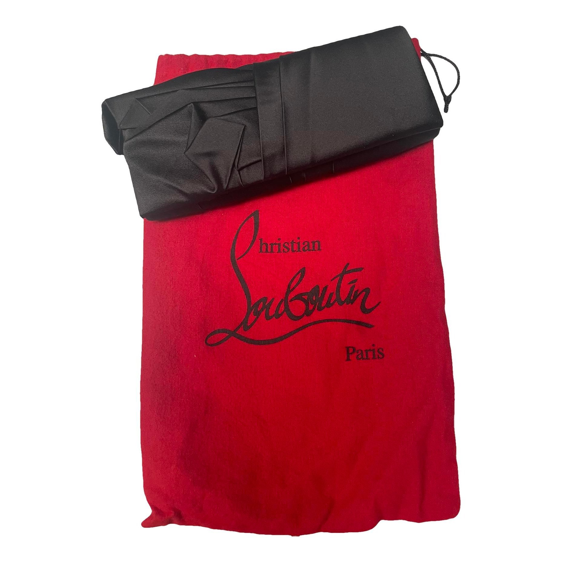 Silk clutch bag