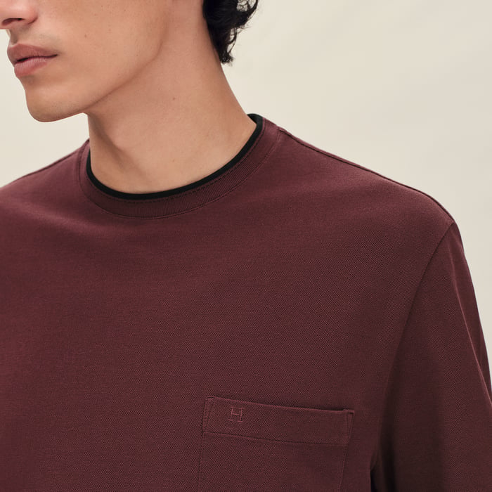 Bourgogne "Piqures Sellier" T-shirt