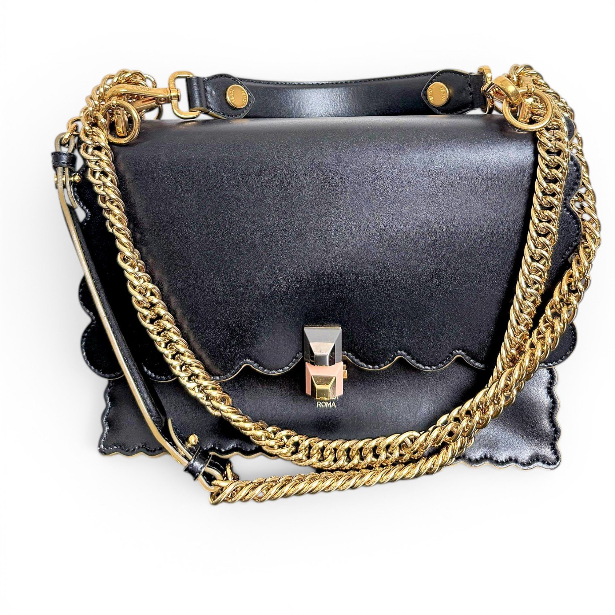 Kan I leather handbag