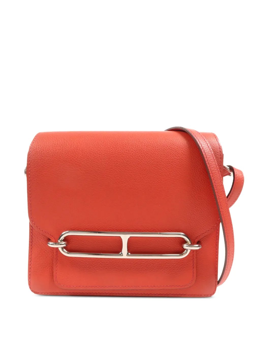 mini Roulis calfskin crossbody bag