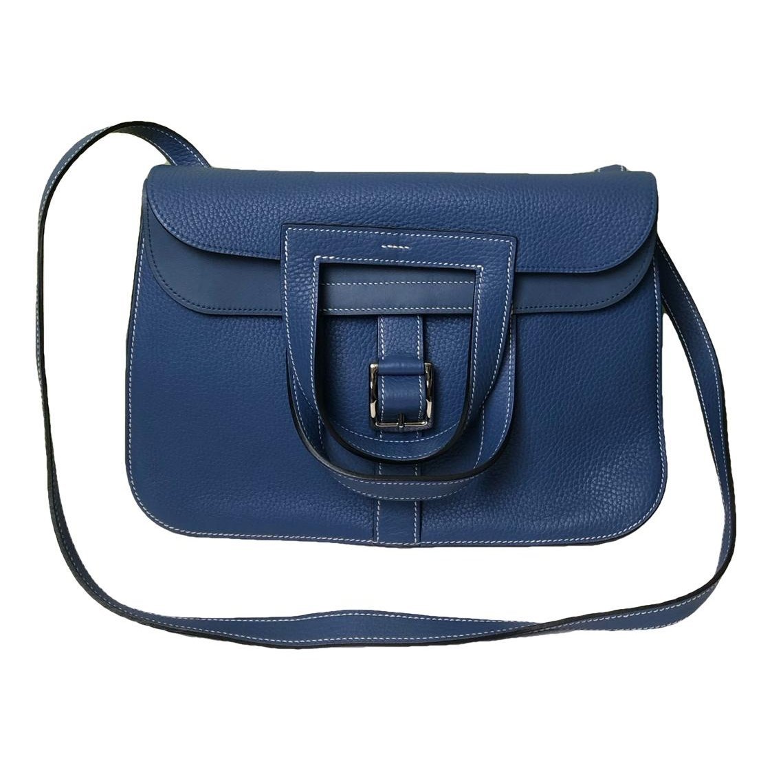 Halzan leather crossbody bag
