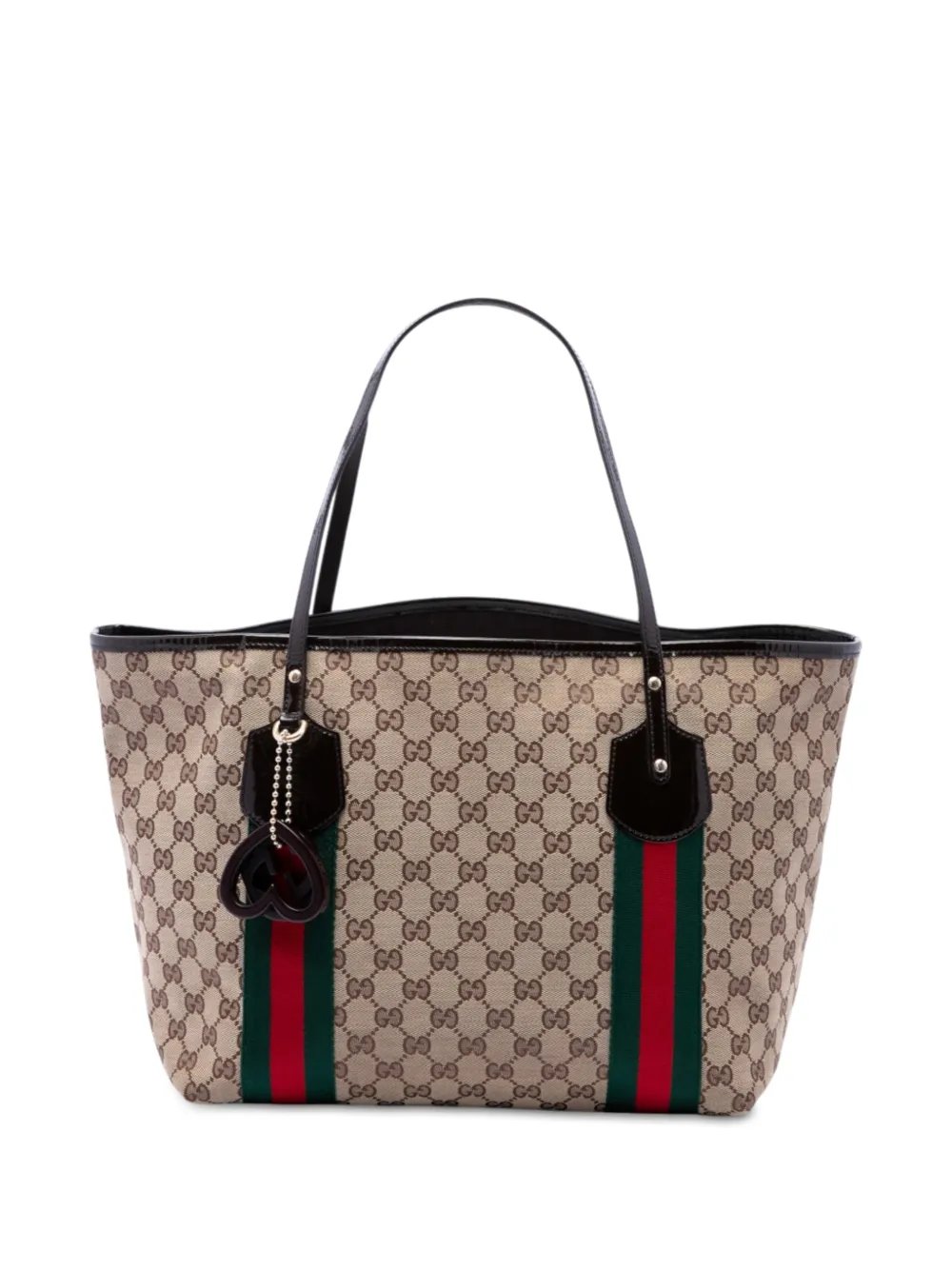 2016-2026 GG Canvas Web Jolie tote bag