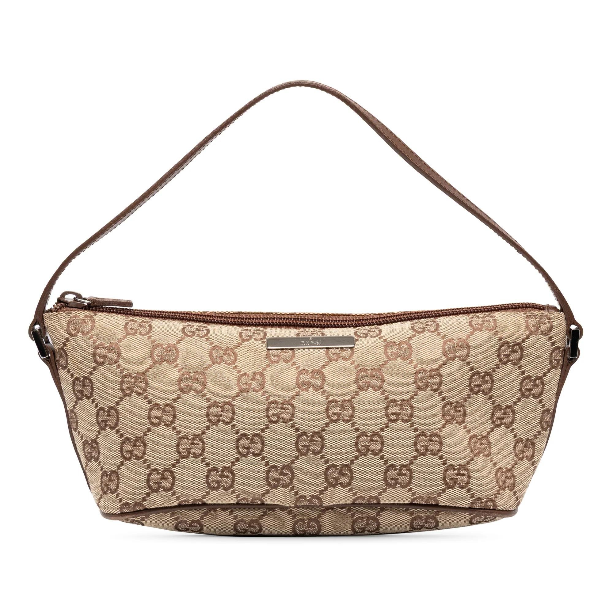 Gucci B leather handbag