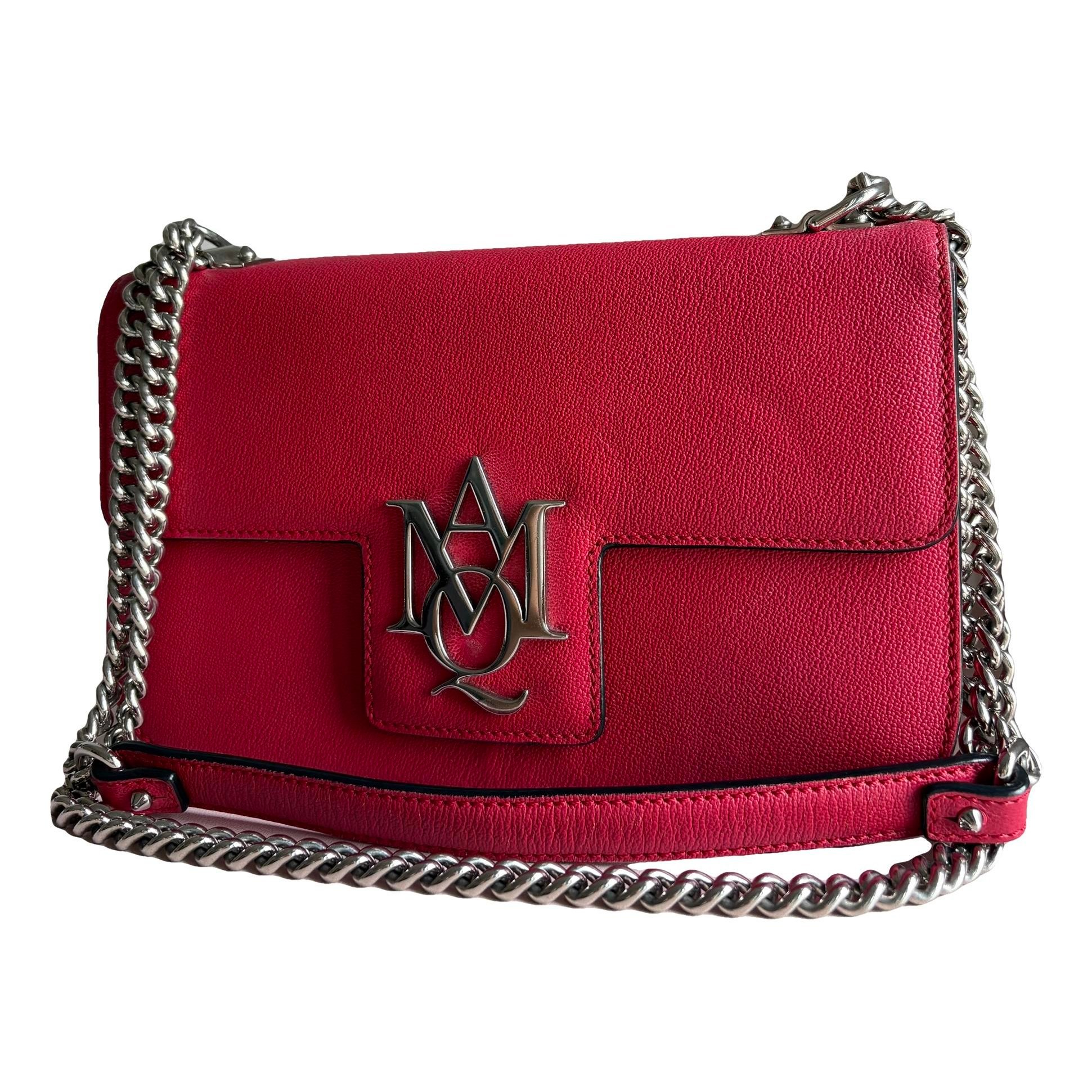 Skull leather handbag