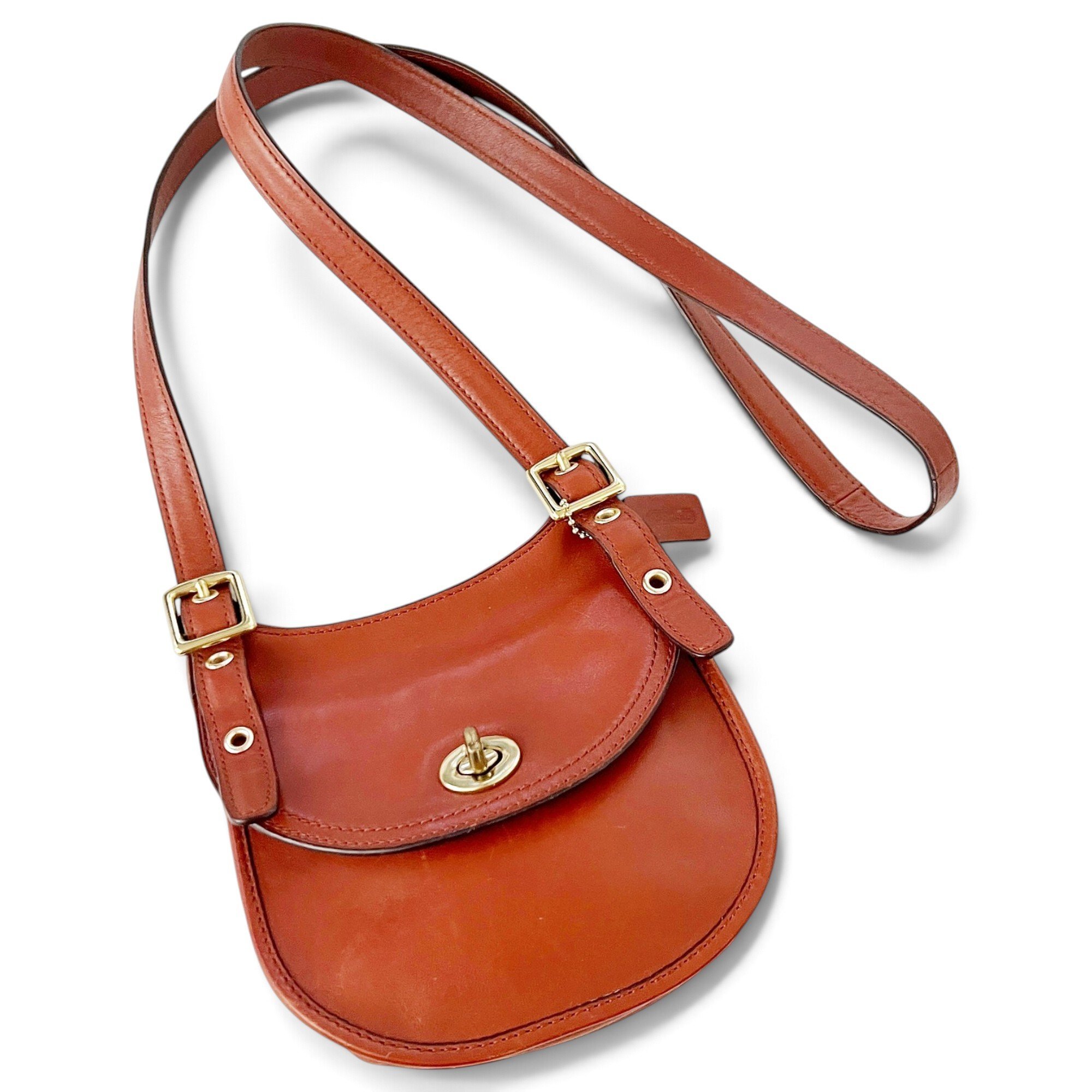 Leather crossbody bag