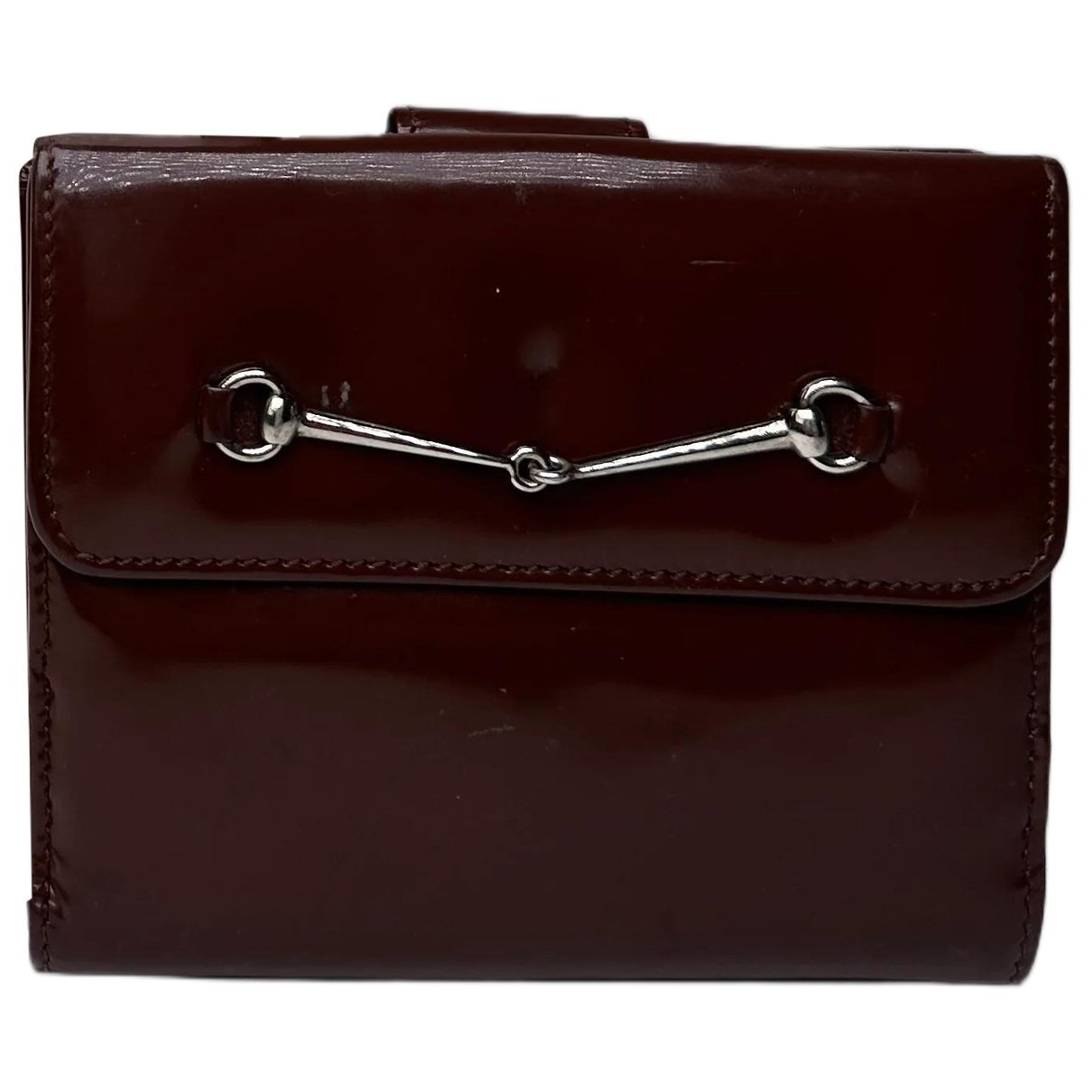 Horsebit 1955 patent leather mini bag