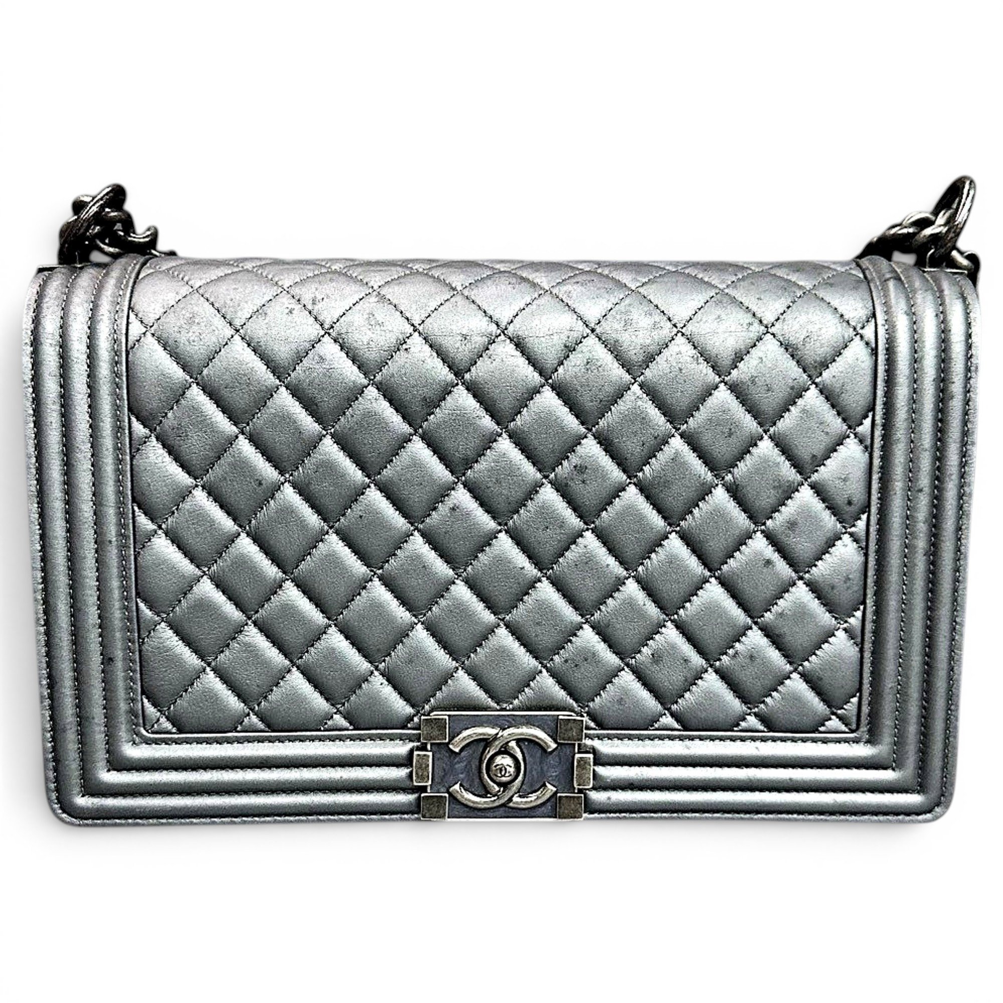 Boy leather handbag