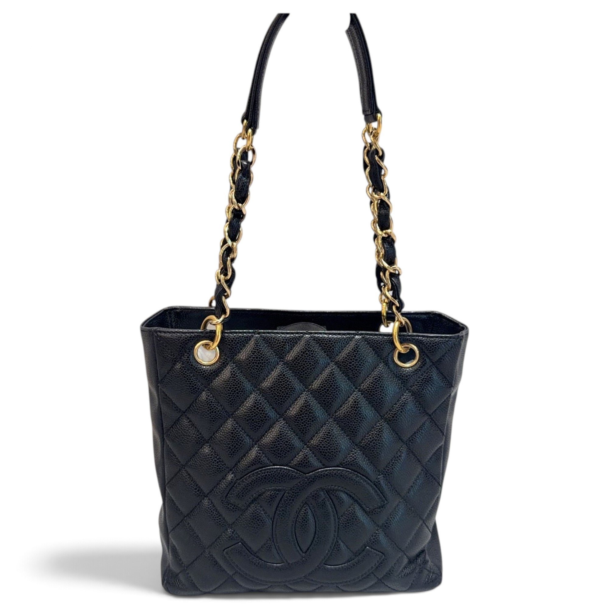 Petite Shopping Tote leather tote