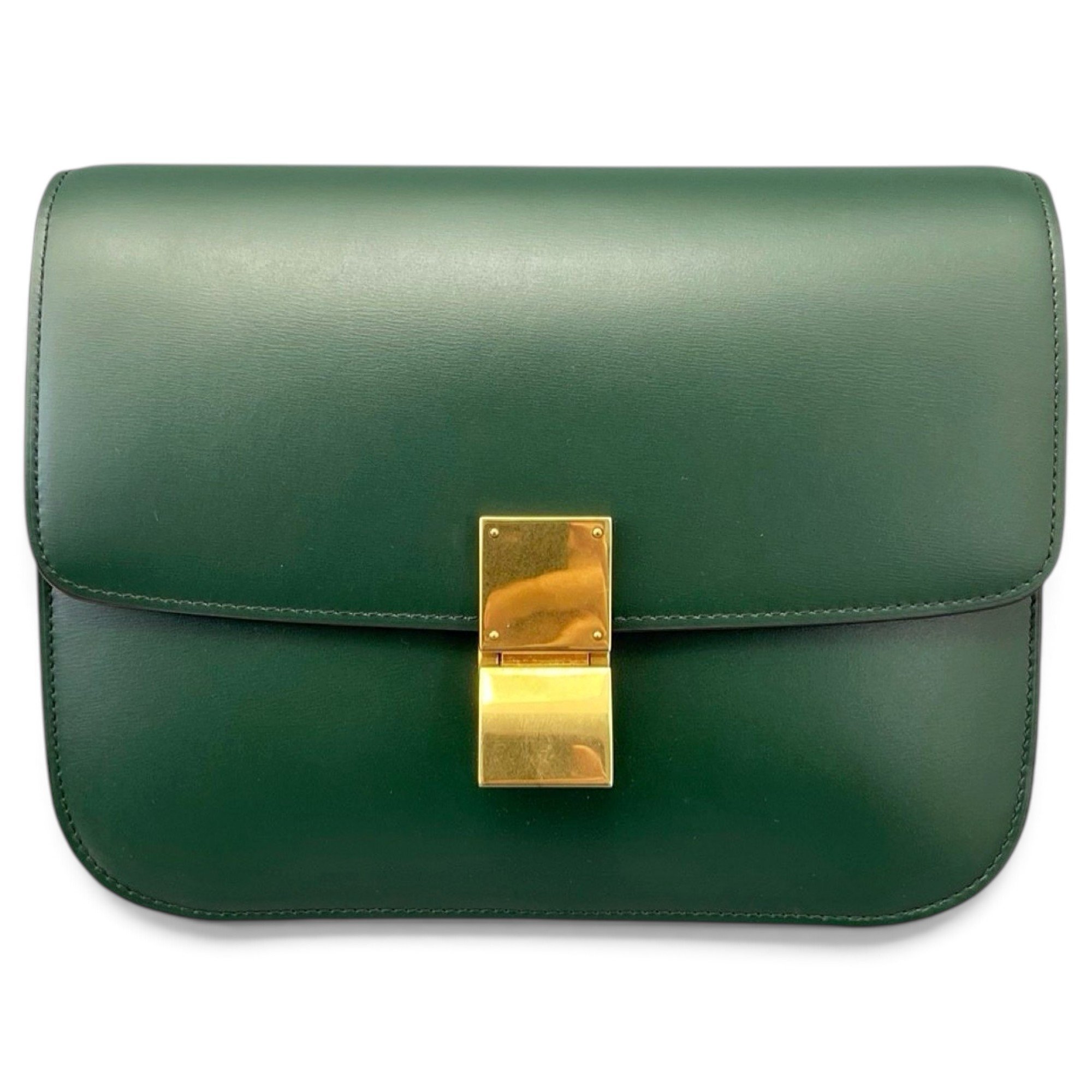 Classic leather handbag