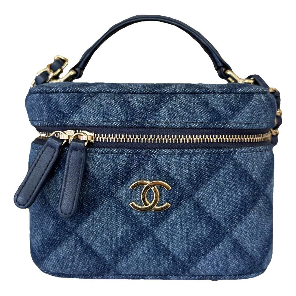 Trendy CC Vanity leather handbag