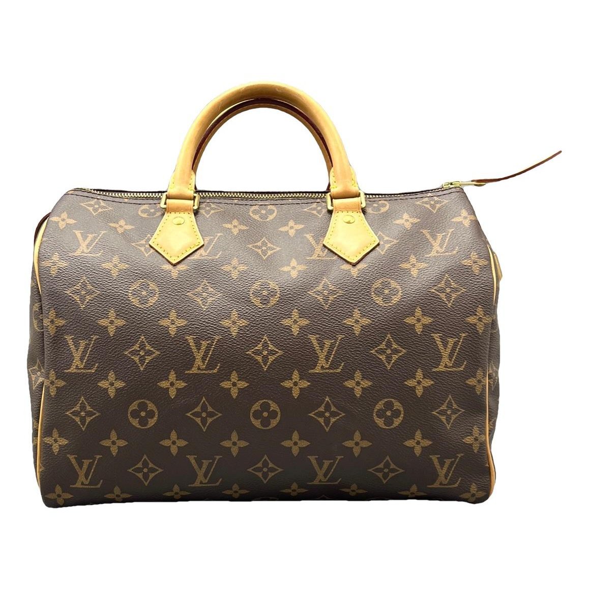 Speedy leather handbag