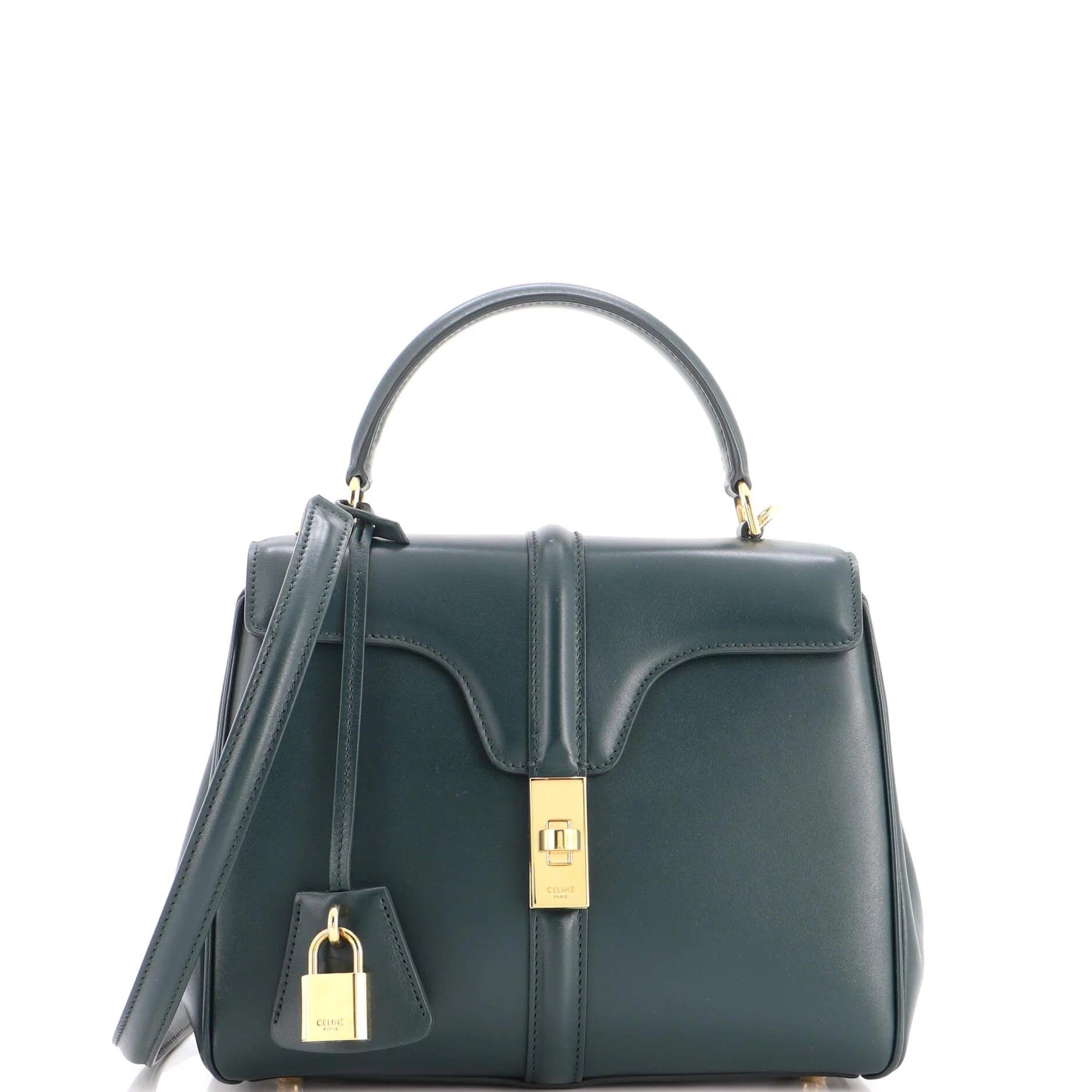 Leather handbag