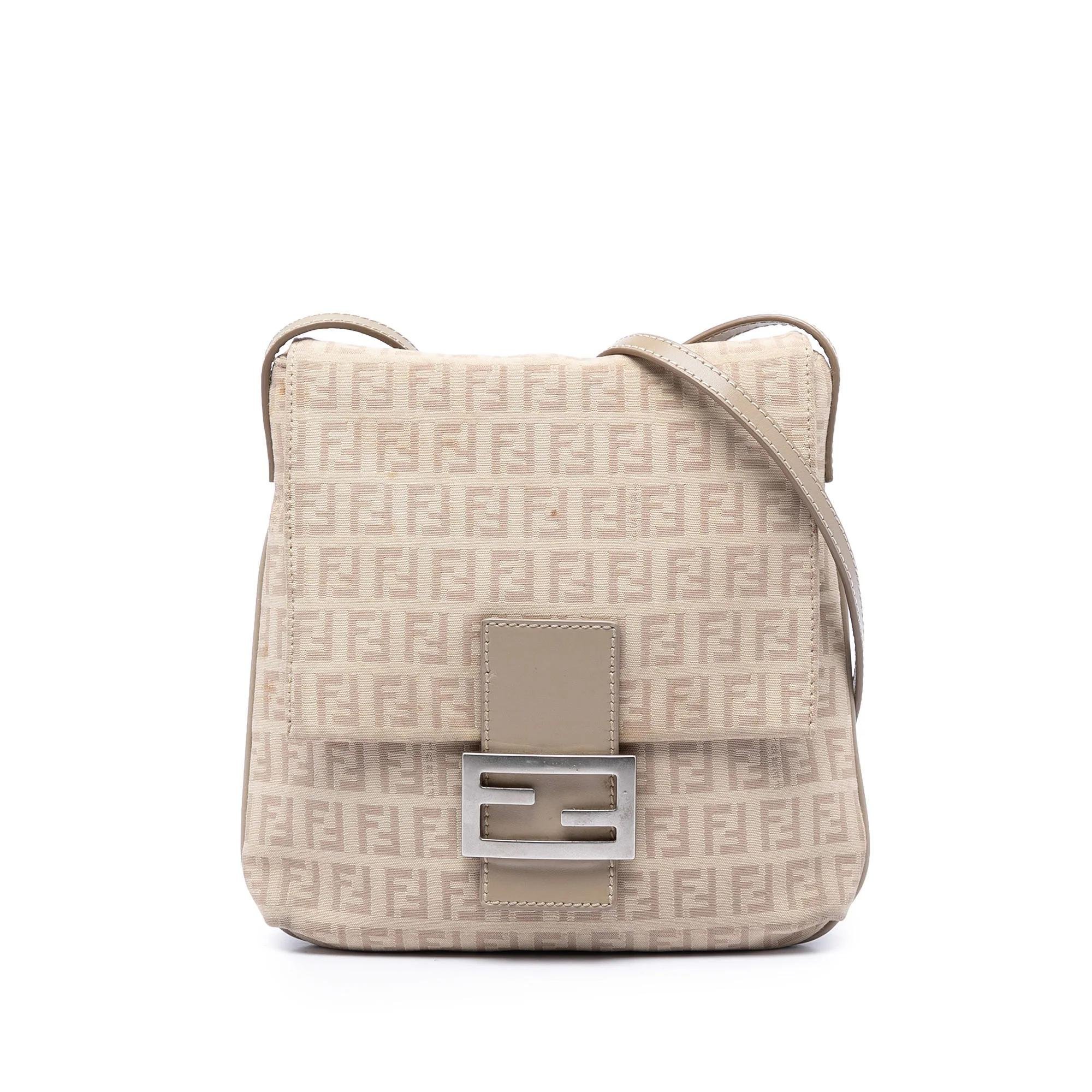 Pocket leather handbag