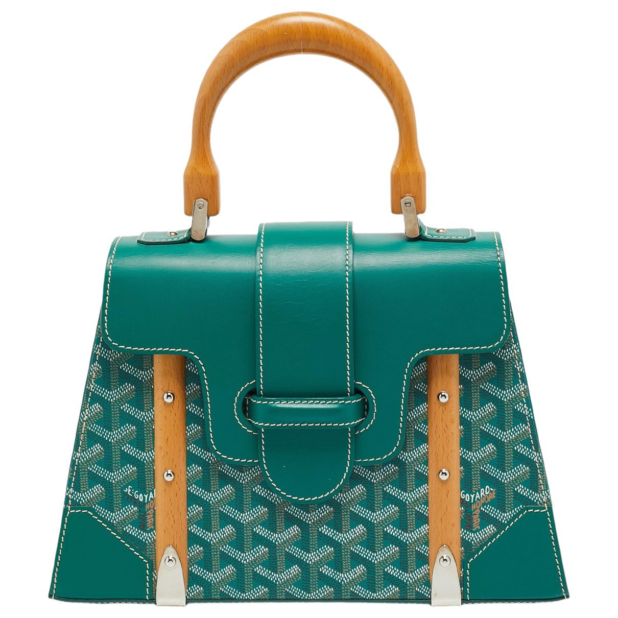 Leather satchel
