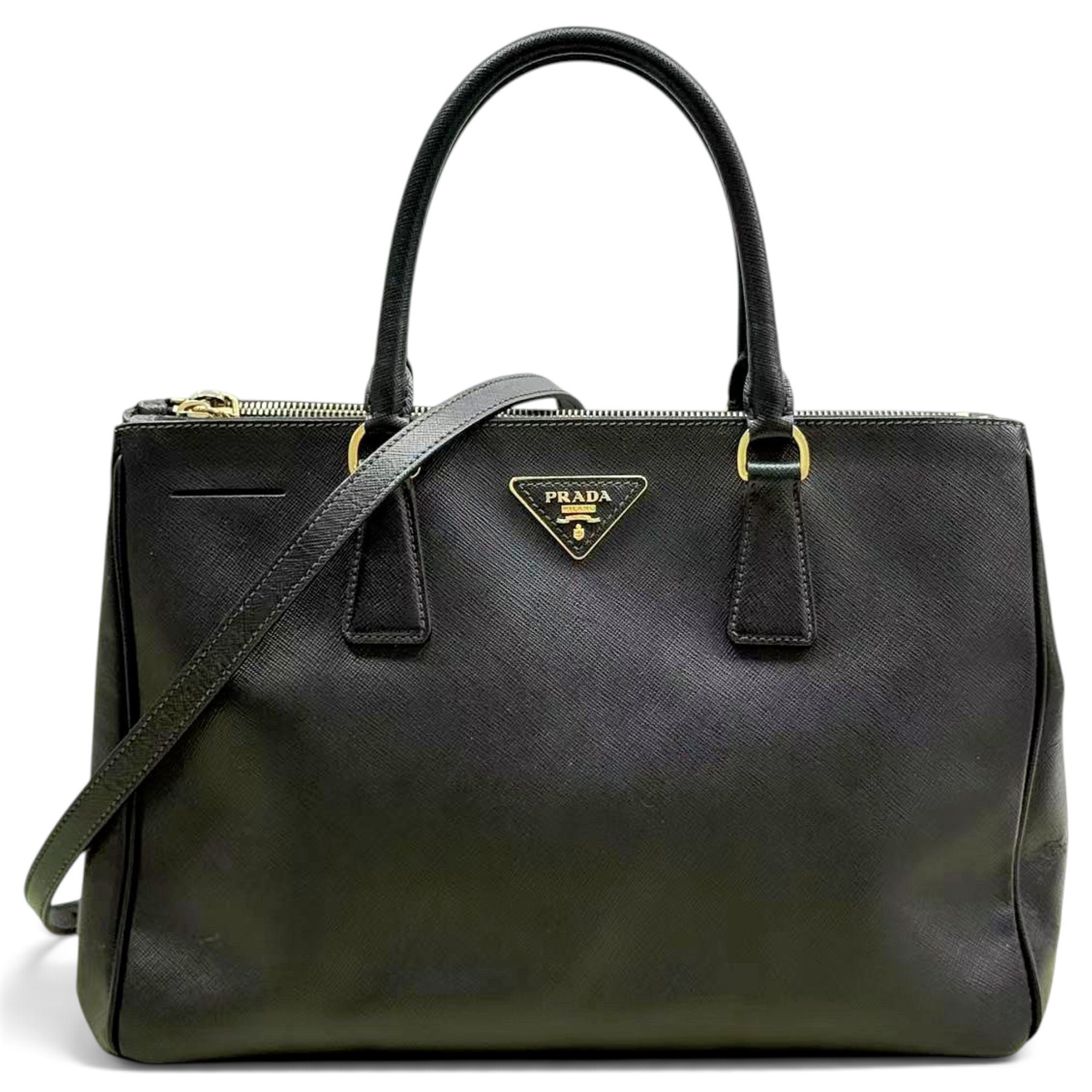 Galleria leather handbag