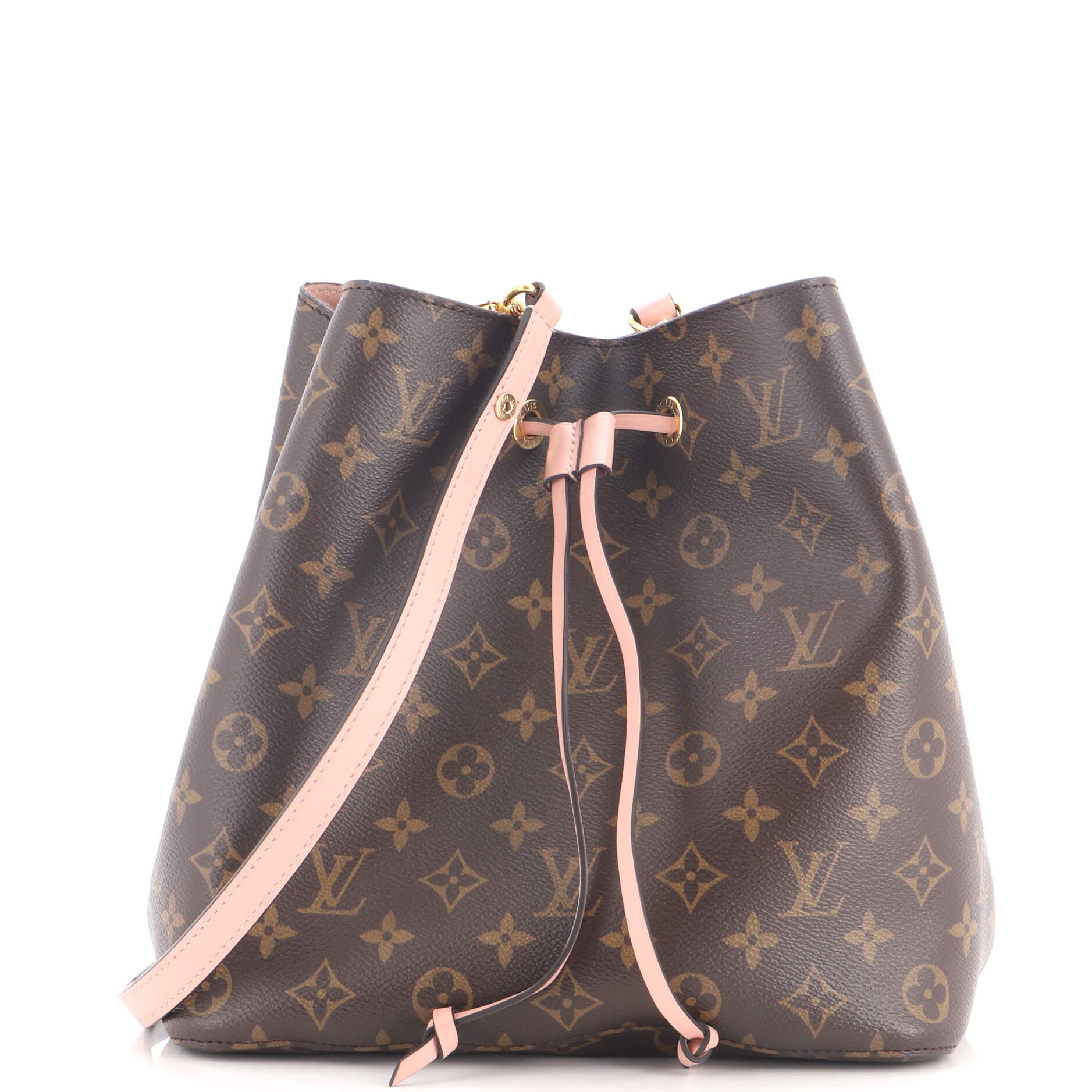 NeoNoe Handbag Monogram Canvas with Leather MM