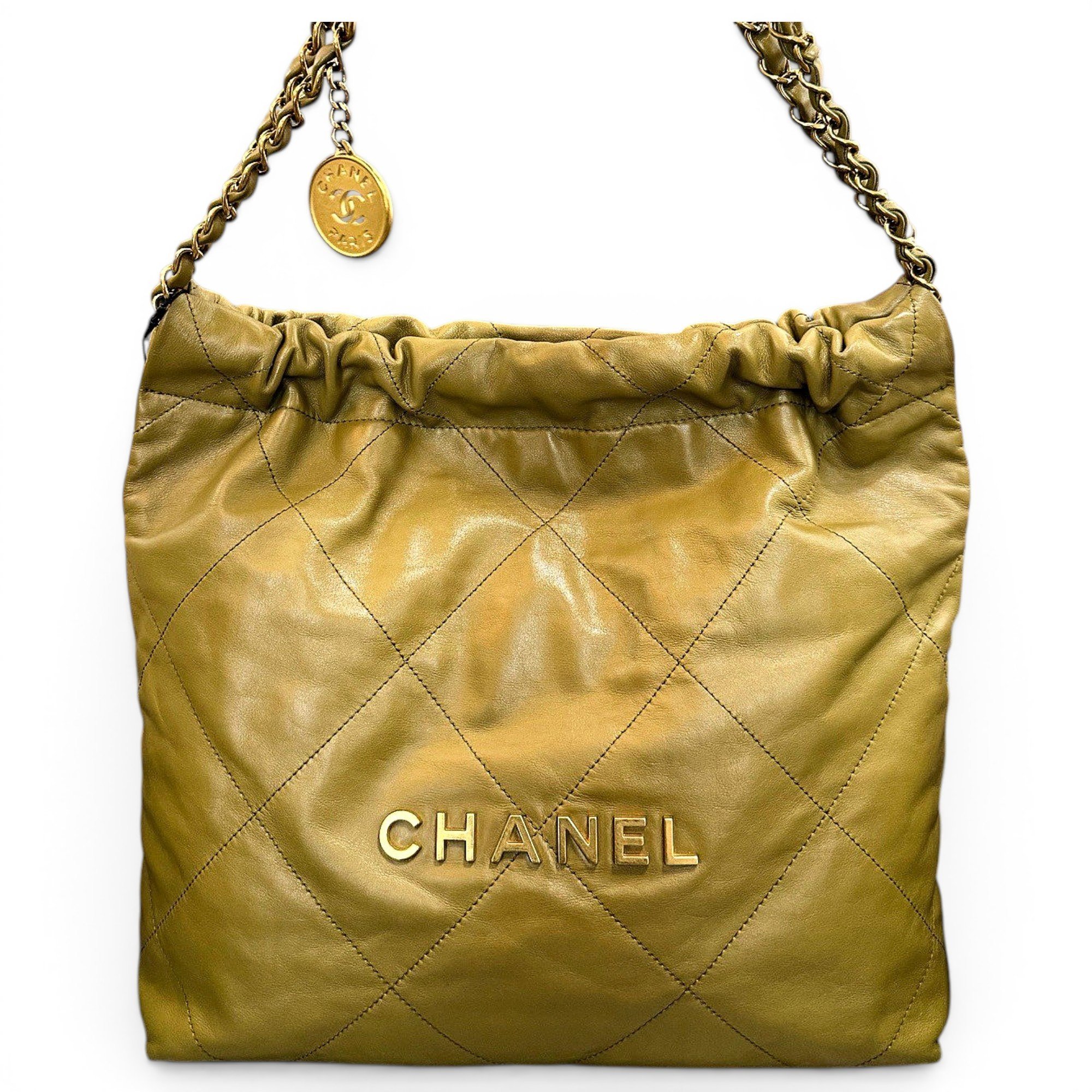Chanel 22 leather bag